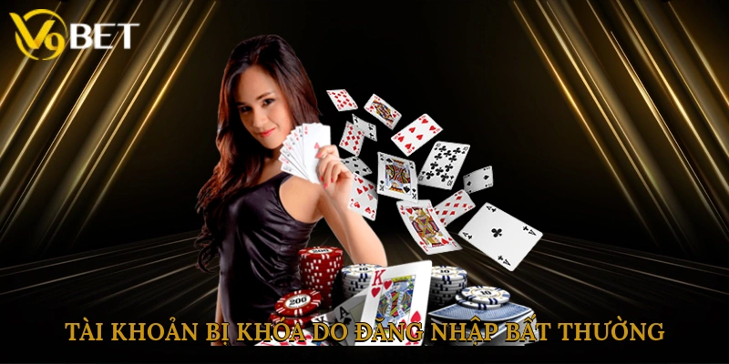 Tài khoản bị khóa do đăng nhập bất thường hoặc nghi ngờ rò rỉ bảo mật